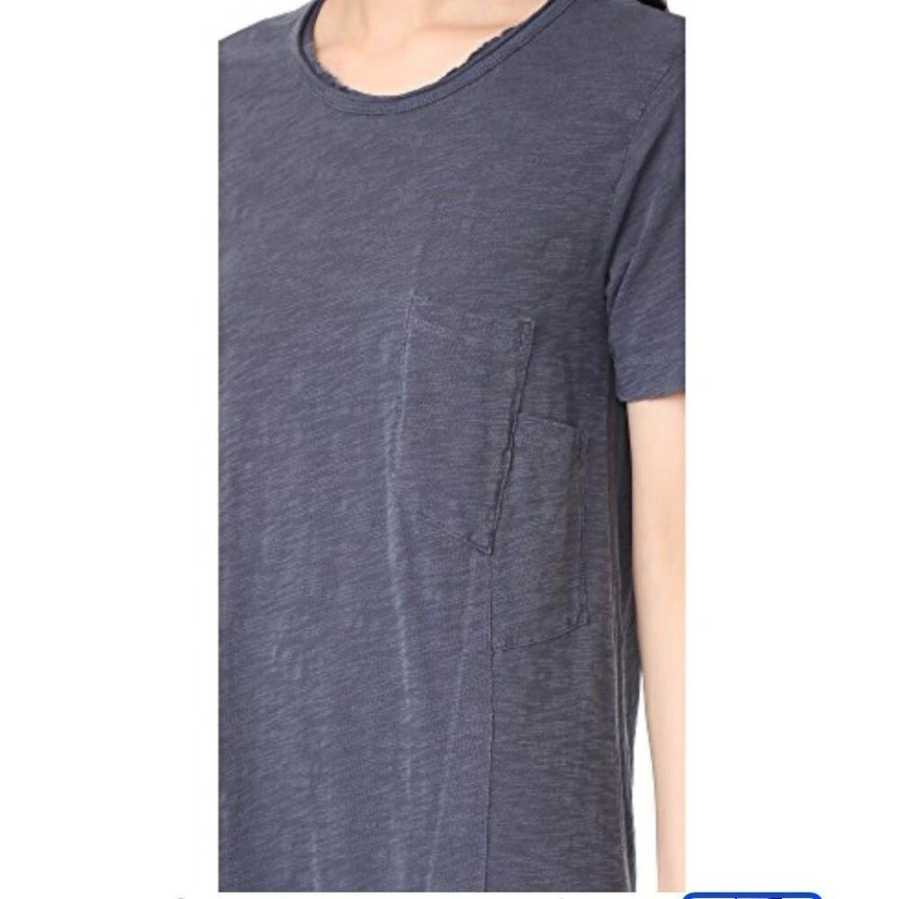 Wilt (MSRP $160) Shifted Pocket Tee Tunic in Blue Small (w1) - Picture 11 of 11